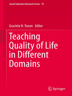cover image of Teaching Quality of Life in Different Domains